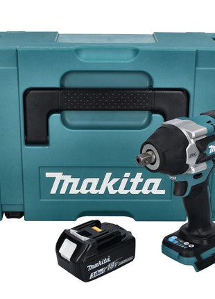 Makita DTW 701 F1J Llave de impacto a batería 18 V 700 Nm 1/2" XPT Brushless + 1x batería 3,0 Ah + Makpac - sin cargador