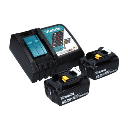 Makita DTW 701 RFJ clé à chocs sans fil 18 V 700 Nm 1/2'' XPT Brushless + 2x batterie 3,0 Ah + chargeur + Makpac