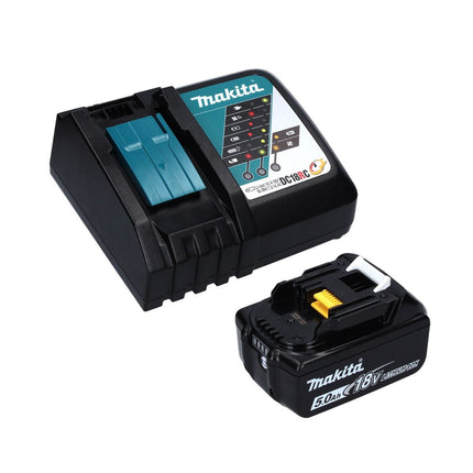 Makita DTW 701 RT1J Clé à choc sans fil 18 V 700 Nm 1/2'' XPT Brushless + 1x batterie 5,0 Ah + chargeur + Makpac