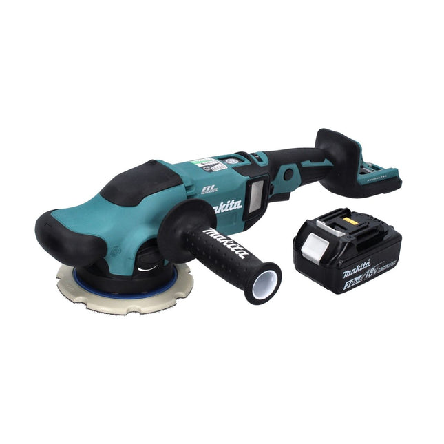 Polisseuse excentrique sans fil Makita DPO 600 F1 18 V 150 mm XPT Brushless + 1 batterie 3,0 Ah - sans chargeur