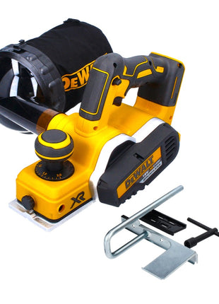 DeWalt DCP 580 N Rabot sans fil, sans balai 18 V 82 mm + Sac à poussière DWV 9390 - sans batterie, sans chargeur