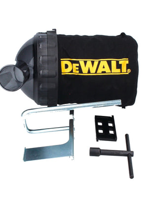 DeWalt DCP 580 N Rabot sans fil, sans balai 18 V 82 mm + Sac à poussière DWV 9390 - sans batterie, sans chargeur