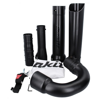 Makita DUB 363 T2V Souffleur / aspirateur de feuilles à batterie 36 V ( 2x 18 V ) Brushless + kit d'aspiration + 2x batterie 5,0 Ah - sans chargeur