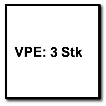 Makita CMSXF26080G SPECIALIZED EFFICUT Lame de scie 260 x 30 x 1,65 mm - 80 dents, pour bois - 3 pcs. (3x B-67290)