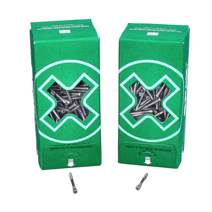 SPAX Vis pour terrasse 5,0 x 70mm Acier inoxydable A2 - Filetage de fixation - Tête cylindrique - Torx T-STAR Plus T25 - Cut 500 pcs. (2x 0537000500705)