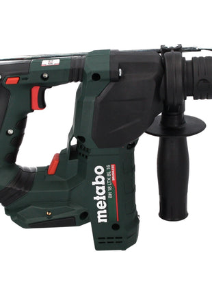 Taladro percutor de batería Metabo BH 18 LTX BL 16 18 V 1,3 J SDS-plus sin escobillas + 1x batería 5,5 Ah + MetaBOX - sin cargador