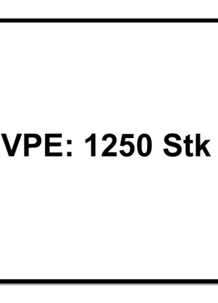 SPAX Vis pour terrasse 5,0 x 70mm Acier inoxydable A2 - Filetage de fixation - Tête cylindrique - Torx T-STAR Plus T25 - Cut 1250 pcs. (5x 0537000500705)