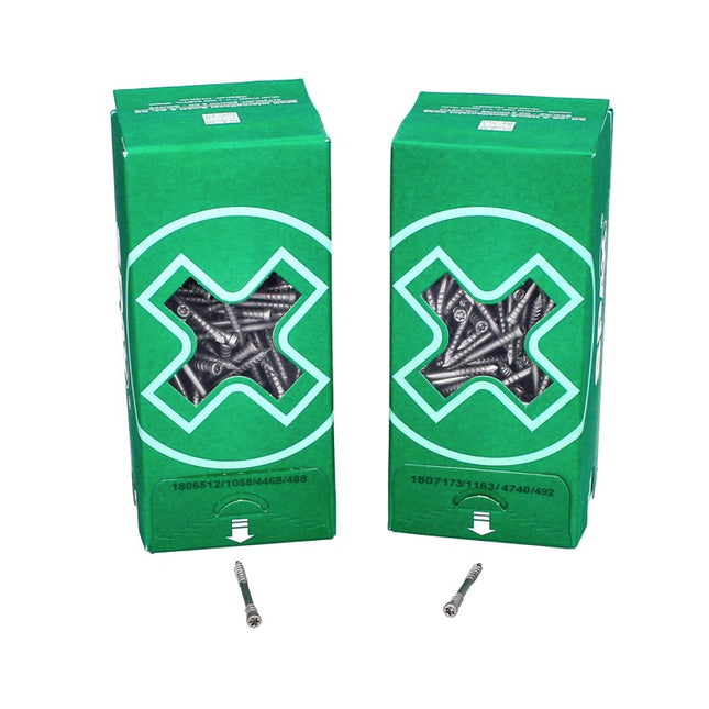 SPAX Vis pour terrasse 5,0 x 70mm Acier inoxydable A2 - Filetage de fixation - Tête cylindrique - Torx T-STAR Plus T25 - Cut 1250 pcs. (5x 0537000500705)