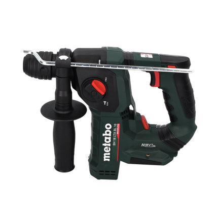 Metabo BH 18 LTX BL 16 Perceuse à percussion sans fil 18 V 1,3 J SDS-plus Brushless + 1x Batterie 8,0 Ah + Chargeur + Coffret MetaBOX