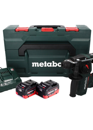 Metabo BH 18 LTX BL 16 Akku Bohrhammer 18 V 1.3 J SDS-plus Brushless + 2x Akku 8,0 Ah + Ladegerät + MetaBOX