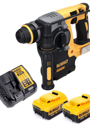 DeWalt DCH 273 M2 Akku Kombihammer 18 V 2,1 J SDS Plus Brushless + 2x Akku 4,0 Ah + Ladegerät