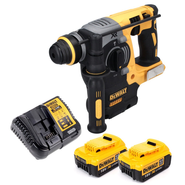 DeWalt DCH 273 M2 Marteau combiné sans fil 18 V 2,1 J SDS Plus Brushless + 2x batterie 4,0 Ah + chargeur