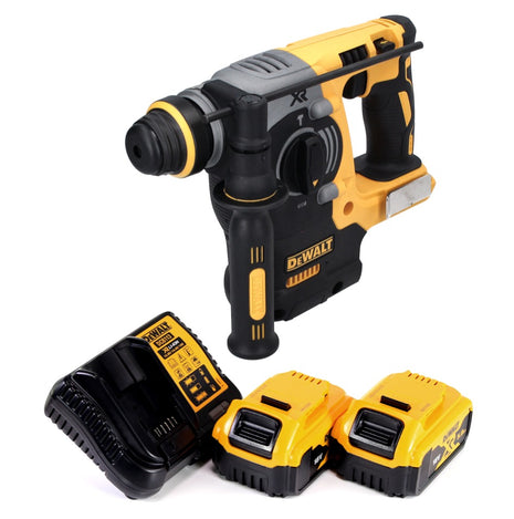 Martillo combinado a batería DeWalt DCH 273 P2 18 V 2,1 J SDS Plus Brushless + 2x baterías 5,0 Ah + cargador