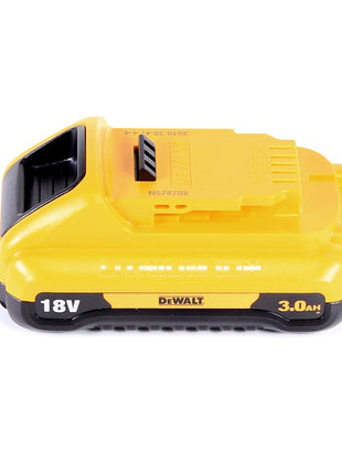 Raboteuse à batterie DeWalt DCP 580 N 18 V 82 mm sans balais + sac de récupération de poussière DWV 9390 + 1x batterie 3,0 Ah - sans chargeur