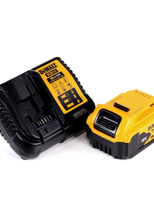 DeWalt DCP 580 P1 Raboteuse sans fil 18 V 82 mm brushless + Sac poussière DWV 9390 + 1x Batterie 5.0 Ah + Chargeur