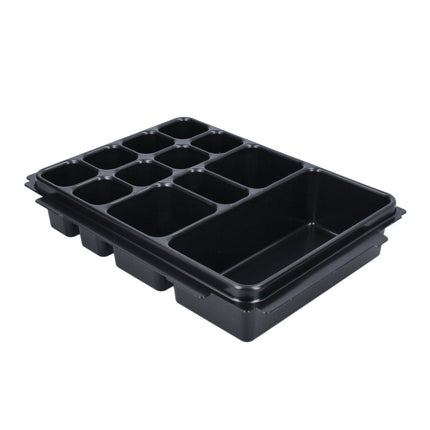 Makita P-83674 Bac diviseur à 12 compartiments + Mousse de couvercle pour outil manuel