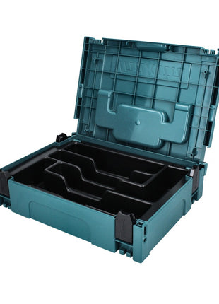 Makita Coffret Makpac 1 + Insert d'outil avec 5 compartiments pour outils à main (P-83668)