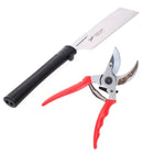 Shogun Gartenschere / Astschere / Rosenschere ( 355 ) + Shogun KATABA Japansäge Universal Holz Zugsäge  ( M-190W ) - Made in Japan - Toolbrothers