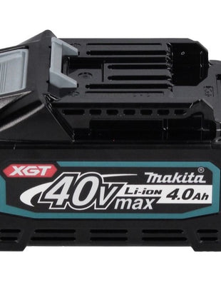 Makita Kit de démarrage batterie 40 V max + 1x Batterie BL 4040 4,0 Ah XGT + Chargeur rapide DC 40 RA XGT LXT + Adaptateur de charge ADP10