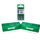 SPAX Set BIT T-STAR plus T30 - 6,4 x 25 mm, 5 Stk. ( 5000009182309 ) + HI.FORCE Tellerkopf Schraube 6,0 x 40 mm 200 Stk. ( 0251010600405 ) - Toolbrothers