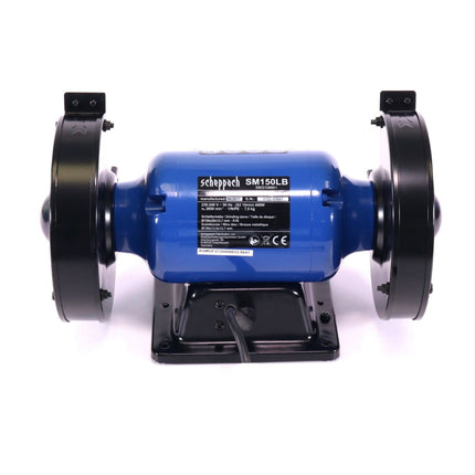 Scheppach SM 150 LB Touret à meuler mixte 400 W 150 mm ( 5903108901 )