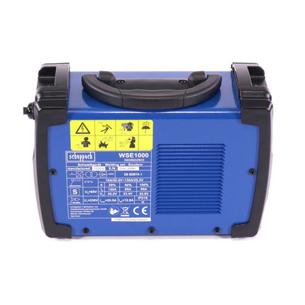 Scheppach WSE 1000 Poste à souder 5865 W 25,2 V - 130 A ( 5906602903 )