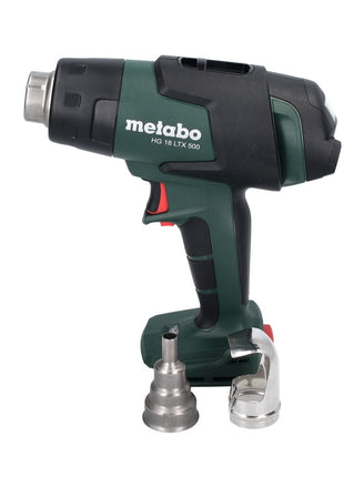 Metabo HG 18 LTX 500 Akku Heißluftgebläse 18 V 300 - 500 °C + 2x Akku 4,0 Ah + Ladegerät + MetaBox - Toolbrothers