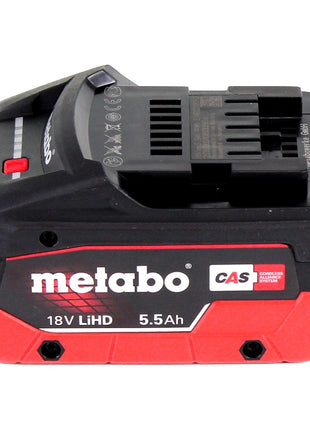 Metabo HG 18 LTX 500 Akku Heißluftgebläse 18 V 300 - 500 °C + 1x Akku 5,5 Ah + MetaBox - ohne Ladegerät - Toolbrothers