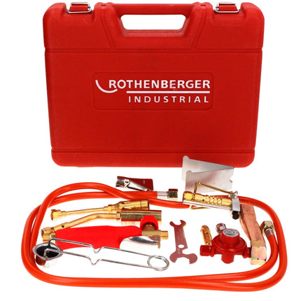 Rothenberger Industrial 2000 °C Brûleur de chauffe , Soudure + accessoires + 1x coffret  (30900)