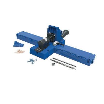 Gabarit de perçage KREG Jig K5 (K5) système de connexion bois trou de poche + Gabarit de perçage K5 + Socle + Accessoires + Jeu de vis - 675 pièces