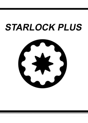 Juego de platos lijadores FEIN Starlock Plus SLP KL 130 perforados (63806204210) hojas lijadoras 2x K 60 + 2x K 80 + 2x K 180