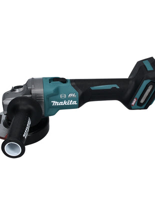 Amoladora angular a batería Makita GA 005 GD101 40 V máx. 125 mm sin escobillas XGT + 1x batería 2,5 Ah + cargador + campana de aspiración + Makpac