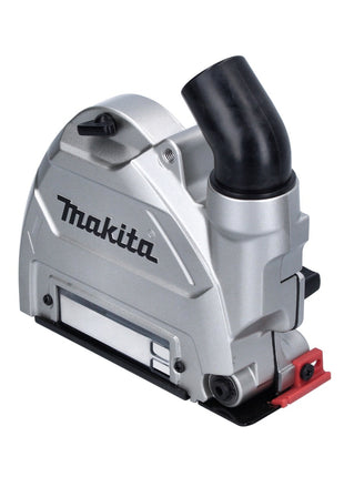 Amoladora angular a batería Makita GA 005 GD101 40 V máx. 125 mm sin escobillas XGT + 1x batería 2,5 Ah + cargador + campana de aspiración + Makpac