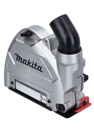 Amoladora angular a batería Makita GA 008 GD101 40 V máx. 125 mm sin escobillas XGT + 1x batería 2,5 Ah + cargador + campana de aspiración + Makpac