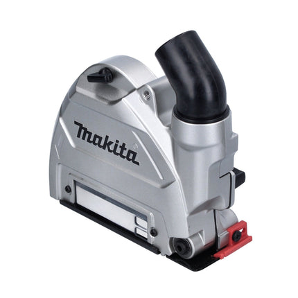 Makita GA008GM101 Meuleuse d'angle sans fil 125 mm 40V max. Brushless XGT + 1x Batterie 2,5 Ah + Chargeur + Capot d'aspiration + Coffret Makpac