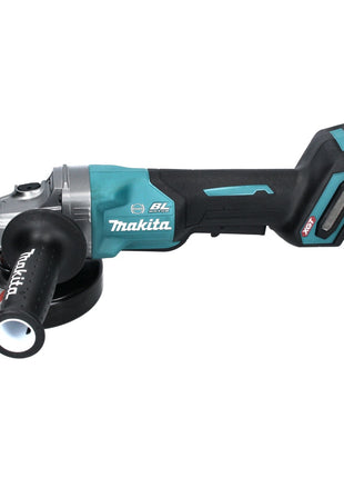 Amoladora angular a batería Makita GA 013 GZ01 40 V máx. 125 mm sin escobillas XGT + campana de aspiración + Makpac - sin batería, sin cargador