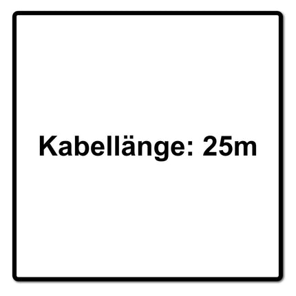 Brennenstuhl professionalLINE - 2x blocs d'alimentation + 4 prises IP 54 25 m (2x 9161250160) H07RN-F 3G1,5