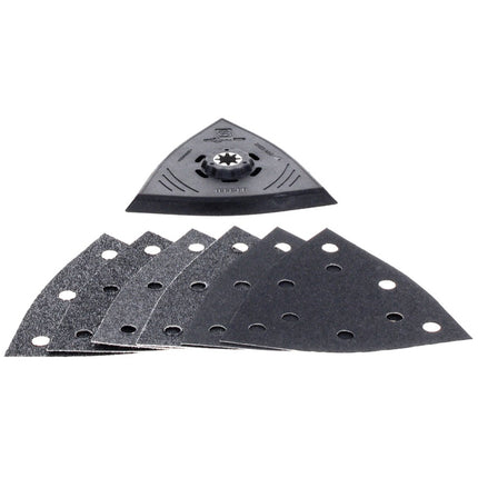 Oscillateur FEIN MultiMaster MM 300 PLUS START 250 W Starlock Plus (72297261000) + jeu de plateaux de ponçage + coffret