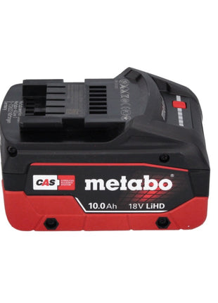 Metabo KHA 18 LTX Perforateur sans fil 18 V (600210860) + 1x Batterie 10,0 Ah + Coffret de transport  - sans chargeur