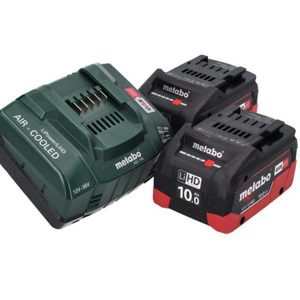 Metabo KHA 18 LTX Perforateur sans fil 18 V (600210860) + 2x Batteries 10,0 Ah + Chargeur + Coffret de transport