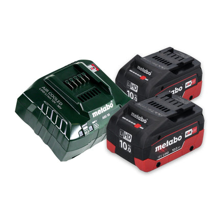 Metabo AHS 18-55 V Taille-haie sans fil 53cm 18V  + 2x Batteries 10,0 h + Chargeur
