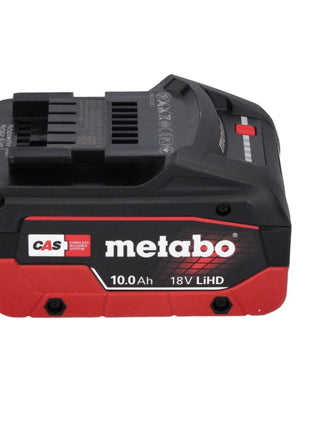 Metabo KHA 18 LTX BL 24 Martillo combinado a batería Quick 18 V 2,2 J SDS-plus sin escobillas (600211840) + 1x batería 10,0 Ah + MetaLoc - sin cargador