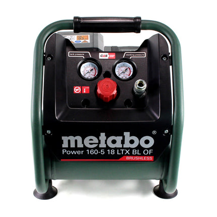 Metabo Power 160-5 18 LTX BL OF Compresseur sans fil 18 V 8,0 bar sans brosse + 1x batterie 10,0 Ah + chargeur