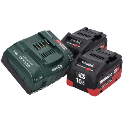 Perceuse à percussion sur batterie Metabo SBE 18 LTX 18 V 24 Nm (600845840) + 2x batterie 10,0 Ah + chargeur + MetaLoc