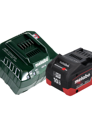 Scie sauteuse Metabo STA 18 LTX 140 avec batterie 18 V + 1x batterie 10,0 Ah + chargeur + métaBOX