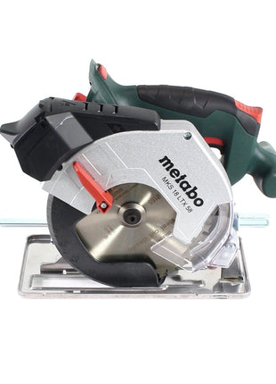 Metabo MKS 18 LTX 58 Akku Metall Handkreissäge 18 V 165 mm + 1x Akku 10,0 Ah + Ladegerät + MetaLoc