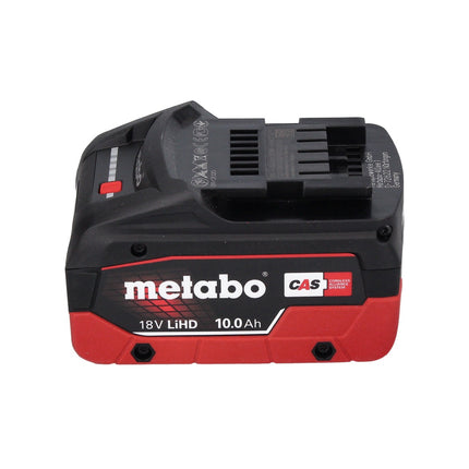 Metabo BH 18 LTX BL 16 Perceuse à percussion sans fil 18 V 1,3 J SDS-plus Brushless + 1x Batterie 10,0 Ah + Coffret MetaBOX - sans chargeur
