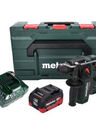 Metabo BH 18 LTX BL 16 Perceuse à percussion sans fil 18 V 1,3 J SDS-plus Brushless + 1x Batterie 10,0 Ah + Chargeur + Coffret MetaBOX