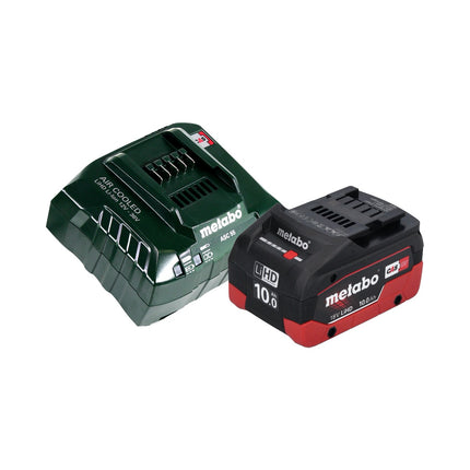 Metabo BH 18 LTX BL 16 Perceuse à percussion sans fil 18 V 1,3 J SDS-plus Brushless + 1x Batterie 10,0 Ah + Chargeur + Coffret MetaBOX