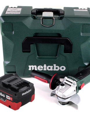 Metabo W 18 LTX 125 Quick Akku Winkelschleifer 18 V 125 mm ( 602174840 ) + 1x 10,0 Ah Akku + MetaLoc - ohne Ladegerät